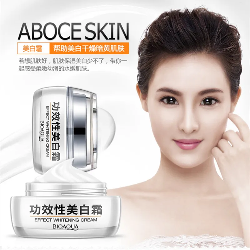 BIOAQUA Effect Whitening Face Cream Deep Moisturizing Skin Care Nutrition Hydrating Nourishing Essence Beauty Skin Care 4
