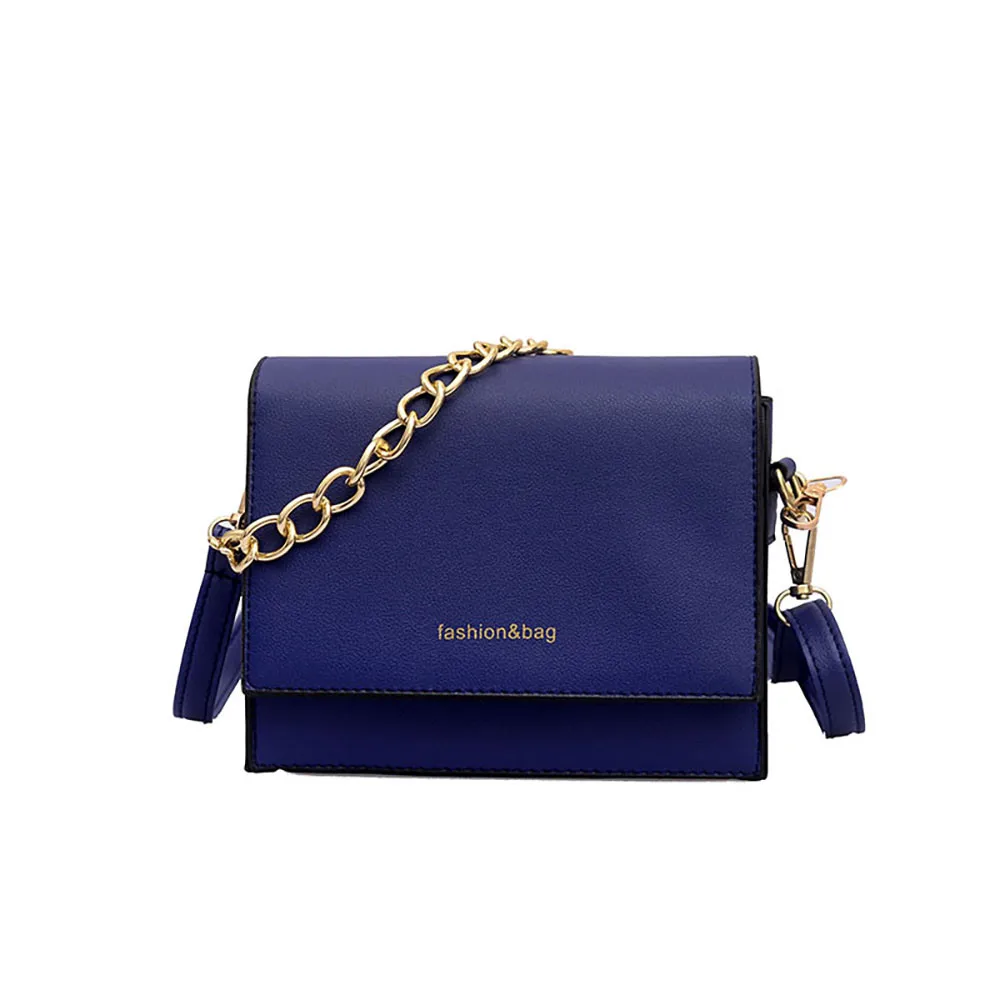 Женская маленькая сумка через плечо, сумка-мессенджер, синяя сумка, сумка через плечо для женщин# S