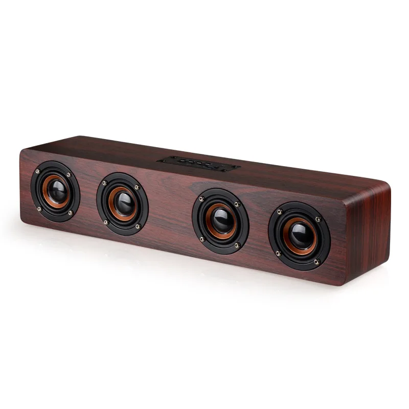 Big Wooden Speaker Sound bar Bluetooth Sound system