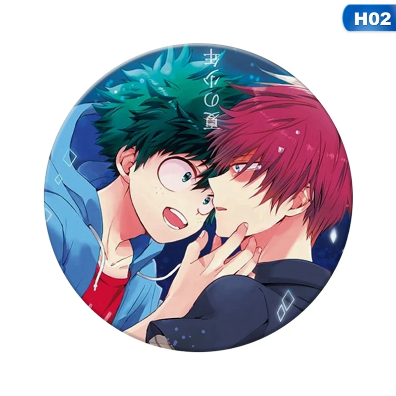 

1 Pcs Anime My Hero Academia Cosplay Badge Cartoon Boku No Hero Academia Brooch Pins Collection Bags Badges For Backpacks
