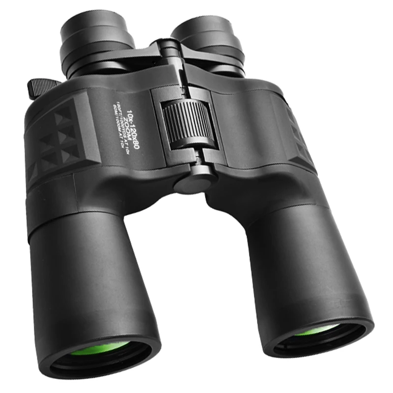 Maifeng 10-120X80 HD قوية مناظير عالية التكبير طويلة المدى الصيد تلسكوب المهنية التكبير واسعة زاوية مجهر