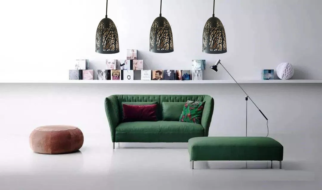 

Modern Carving Technique Iron Ceiling Lamp LED Chandelier Beautiful Tree Pattern Carve Ceiling LampD.110/145MM