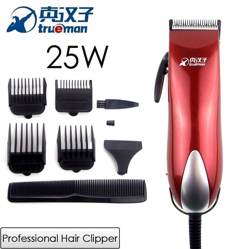 

High power 25W Professional Hair Clipper Stainless steel Cutter Hair Trimmer Powerful Hair Cutting Shaving Machine For Men