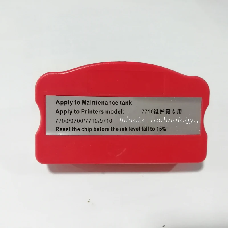 Для Epson чернильный картридж чип Resetter для Stylus Pro 7700 9700 7710 9710 бак обслуживания