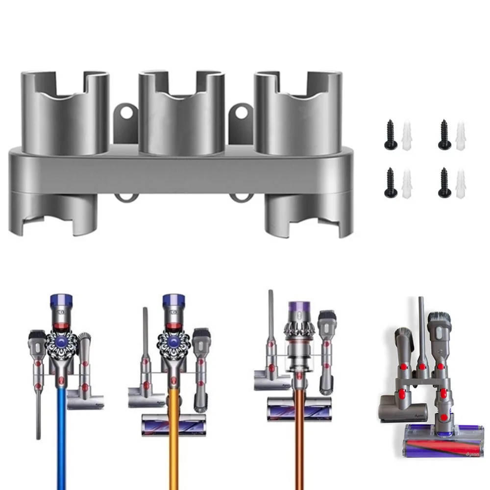 

Accessories Storage Equipment Shelf For Dyson V7 V8 V10 Absolute Brush Tool Nozzle Base Bracket vacuum Cleaner Parts