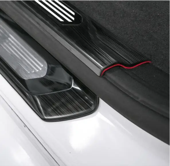 

New for BMW X3 Threshold Modification Special Welcome pedal New X3X4 rear guard panel interior trim fittings pedal