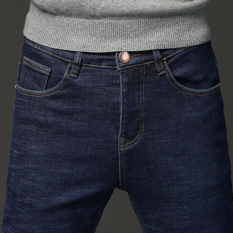 2019 New Men s Spring Summer Thin Light Slight Stretch Straight Fit Jeans Male Blue Black Pants Mens High Quality 2019 New Men s Spring Summer Thin Light Slight Stretch Straight Fit Jeans Male Blue Black Pants Mens High Quality