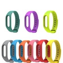 2018 Colorful Strap Wristband Xiaomi Mi Band 2 Bracelet Strap Miband 2 Replacement Smart Band Accessories