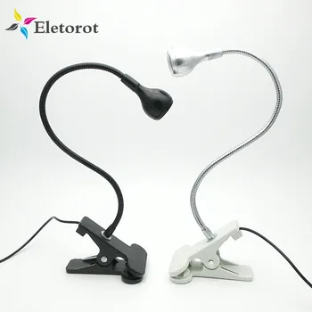 

USB Clip-on Desk Lamp Flexible Goose Neck Adjustable USB Eye-Care Book Light Bedside Reading Clamp Light For Study Desk Computer