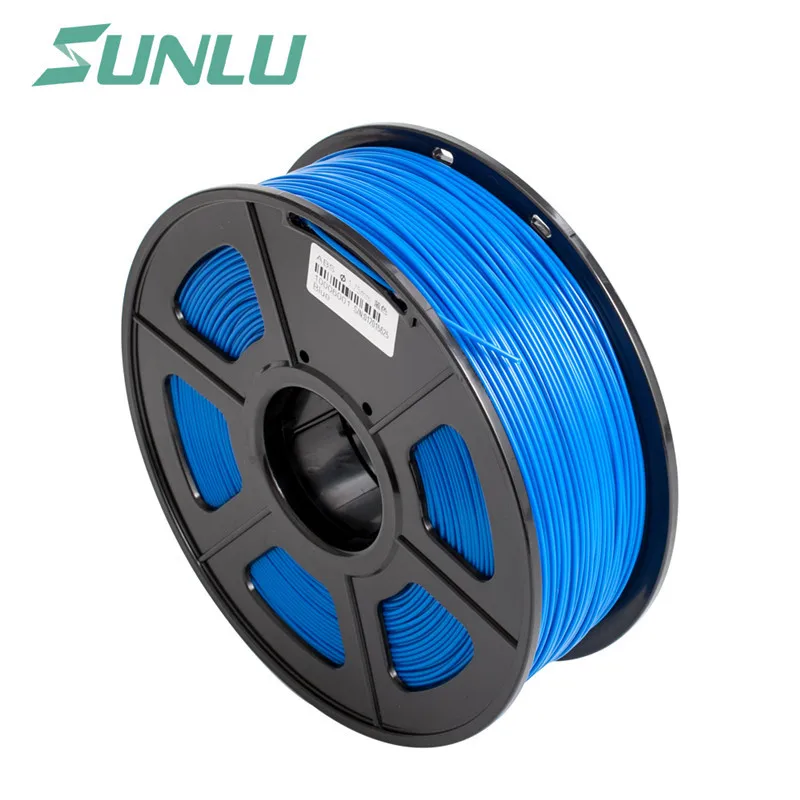 

1.75mm PCL 3D Filament For 3D Printer 330M 100% No Bubble Filament Low Melting Point Safer To Use Children Scribble Cyan Color