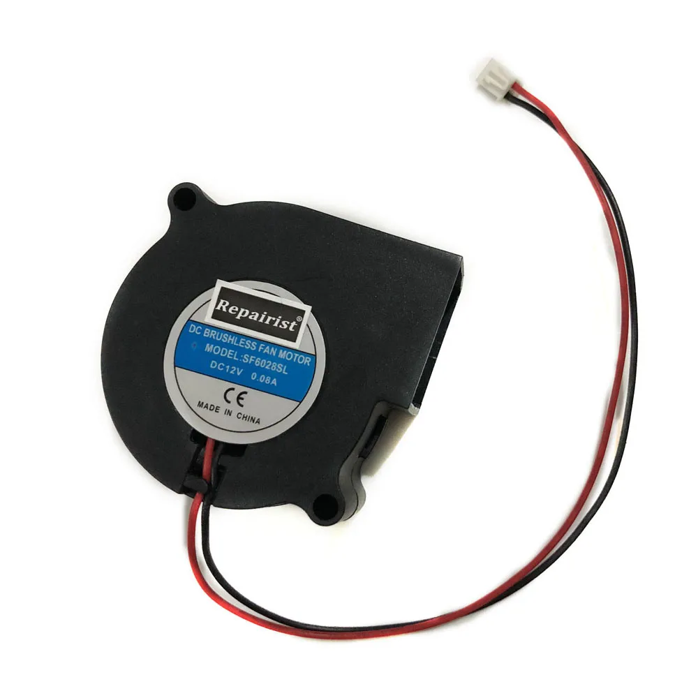 6 см 12 В 0.06A 0.07A 0.08A 2Pin DC бесщеточный двигатель SF6028SL радиатор Ультра тихий увлажнитель турбо вентилятор охлаждения
