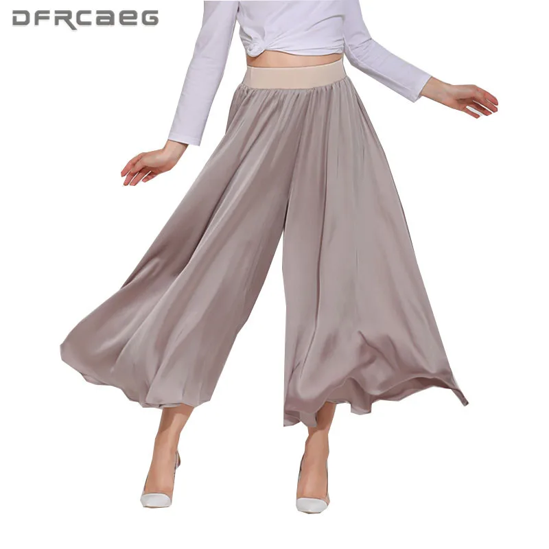 New Arrival Women's Streetwear Wide Leg Pants Summer 2018