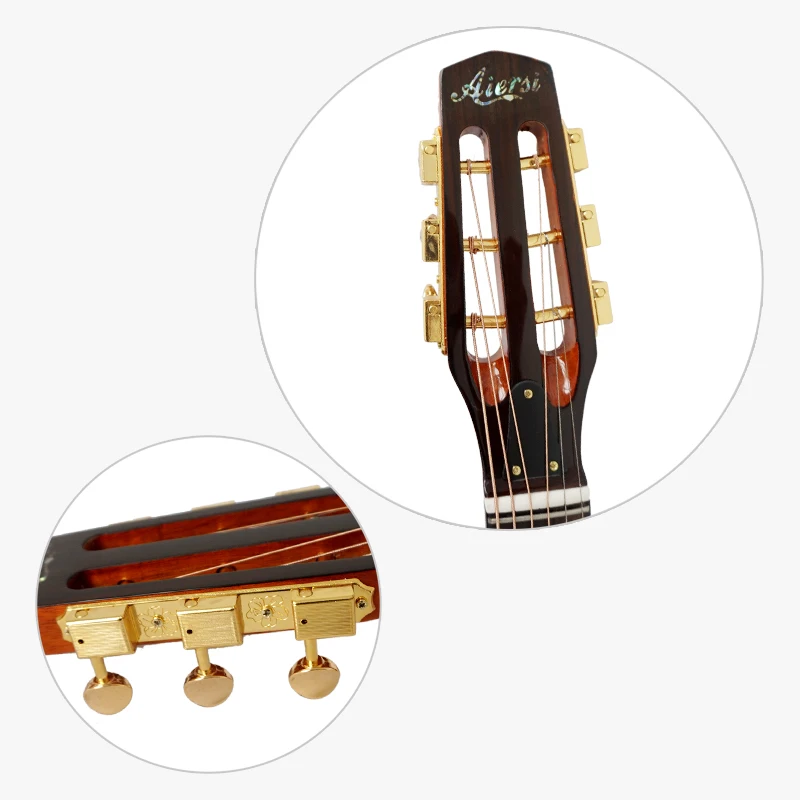Aiersi бренд фигурная из клена Гранде Bouche Selmer Django Manouche акустическая Gypsy Jazz гитара