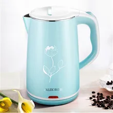 1500 Вт быстрый нагрев кипящей воды горшок 220 В 1.8л Емкость электрический чайник для воды функция автоматического отключения здоровый материал из нержавеющей стали