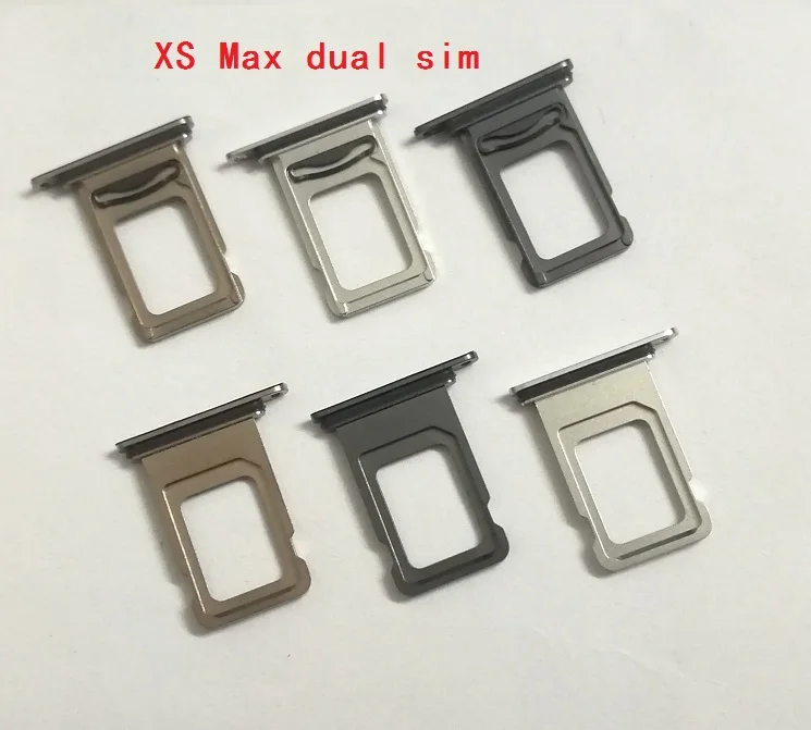 Держатель слота для Sim карты с резиновым уплотнением iPhone XS MAX 50 шт./лот|Шлейфы