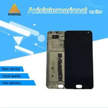 Для 5.5 ”Meizu M2 Note meilan Примечание 2 axisinternational ЖК-дисплей экран + Сенсорная панель планшета с frameblack Бесплатная доставка