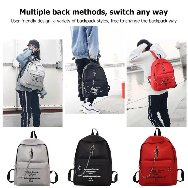 New Canvas Backpack for Women Multi Pocket Travel Backpacks Female School Bag for Teenage Girls Book Mochilas