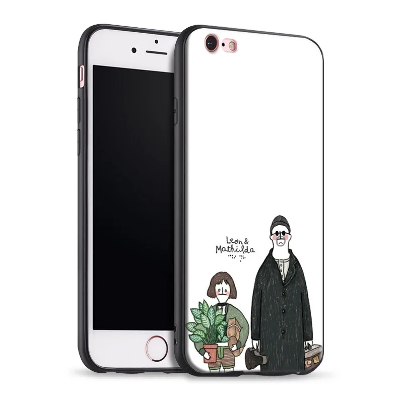 

Leon The Professional Cartoon Tpu Soft Silicone Phone Case Cover For Apple iPhone 5 5s Se 6 6s 7 8 Plus X XR XS MAX