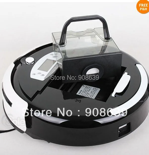 Wet And Dry Robotic intelligent Robot Vacuum Cleaner With Larger Dust