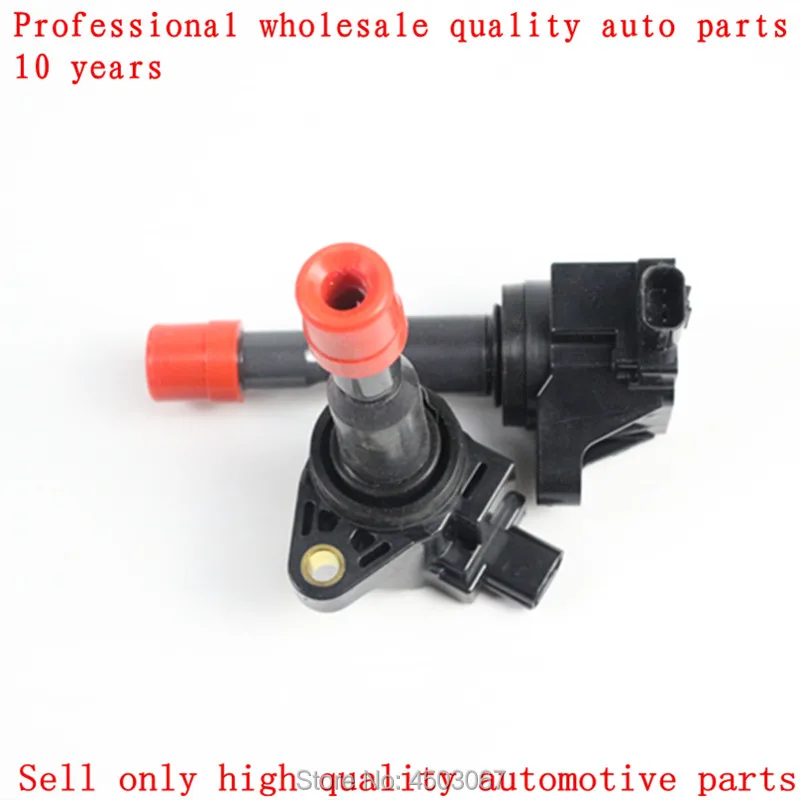 

4 PCS IGNITION COIL FOR HONDA AIRWAVE FIT II JAZZ 1.3L 1.5L (2002-) 30520-PWC-003 30520-PWC-S01 30520-PWC-013 CM11-110 CM11110