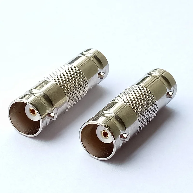 BNC Female to Female Coupler Adapter Dual BNC Jack to Jack RF Connector Wholesales (1)