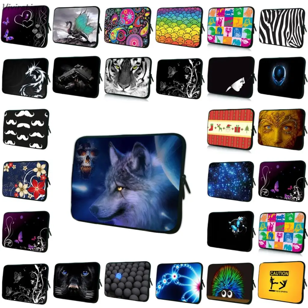 Женский неопреновый 17 15 14 13 12 10 10,1 7 7,9 дюймов Сумка для ноутбука Мужская Notbook чехол для компьютера Funda Portatil 15,6 Bolsa