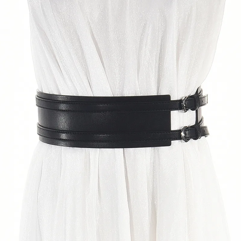Женский ремень ремни Новинка 2018 года кожа известный бренд подтяжки для женщин талии Cinturones широкие пояса летние женские черные стрейч