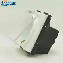 Горячая ЕС стандарт белый ПК стены питания Германия розетка часть с крышкой, CE метки, к Macth с рамкой свободно, 110-250 В, 16a