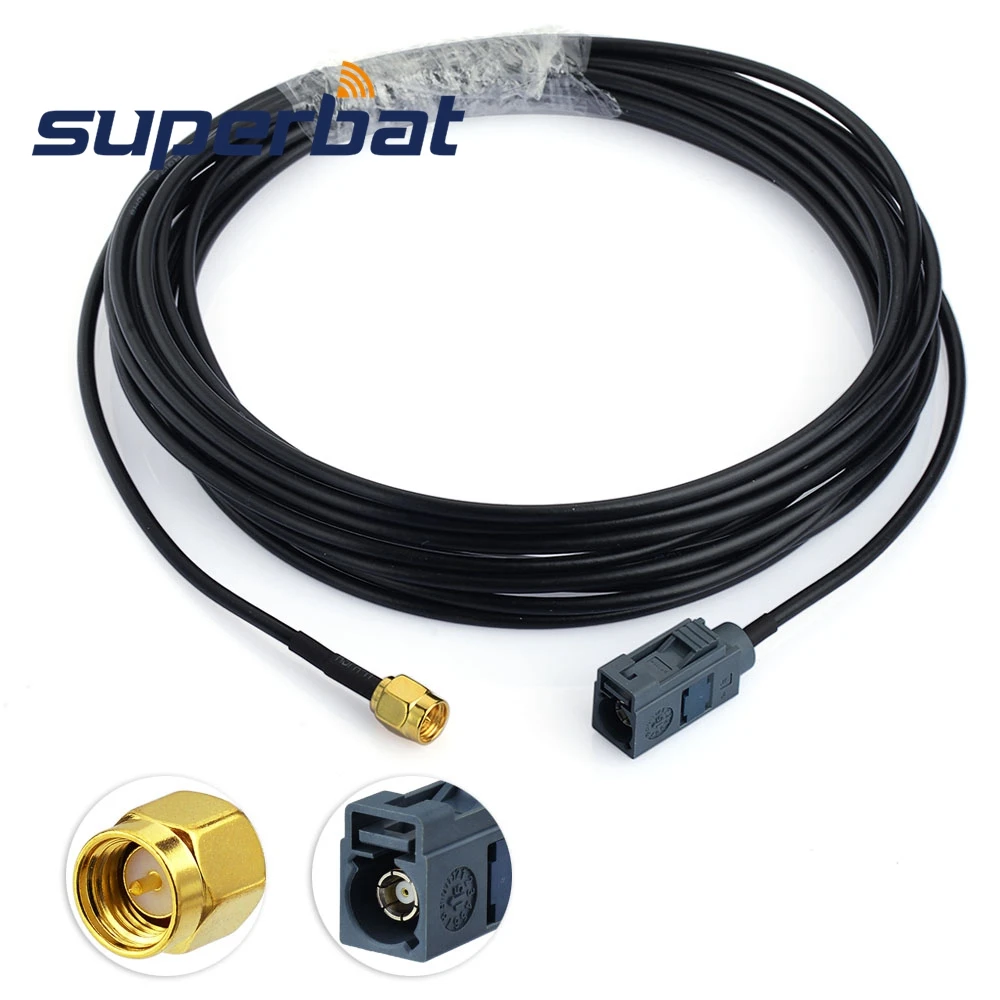 Superbat DAB/FM Car Digital Radio Amplified Aerial with GPS Roof Mount Antenna and SMA Aerial Replacement Cable for Auto DAB Superbat DAB/FM Car Digital Radio Amplified Aerial with GPS Roof Mount Antenna and SMA Aerial Replacement Cable for Auto DAB