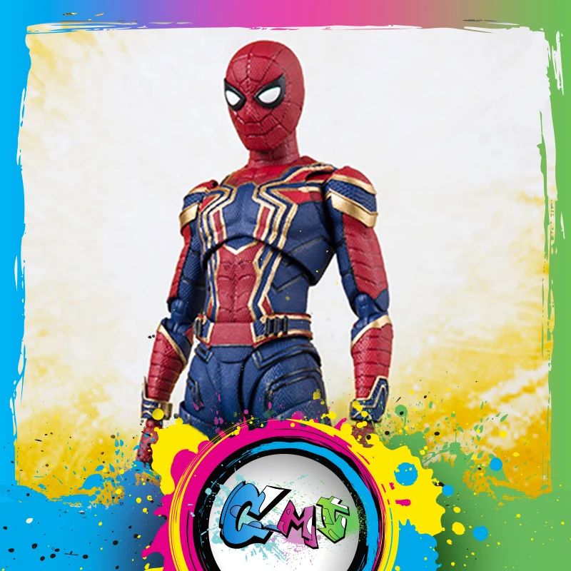

CMT Original Bandai Tamashii Nations Marvel Comics S.H.Figuarts SHF Iron Spider Man (Avengers / Infinity War) Action Figure
