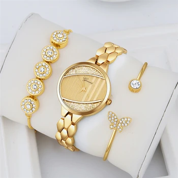 Luxury Bracelet Women Watches Fashion Elegant Ladies Wristwatch 2019 New Rhinestone Female Dress Watch Gift Clock Reloj Mujer wwoor new gold watch women quartz dress watches ladies wristwatch waterproof small clock female bracelet wrist watch reloj mujer