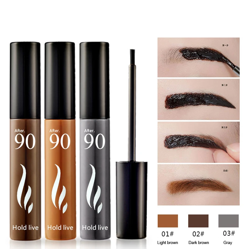 Peel off Eyebrow Enhancer Tint Gel Long Lasting Easy to Wear Eyebrow