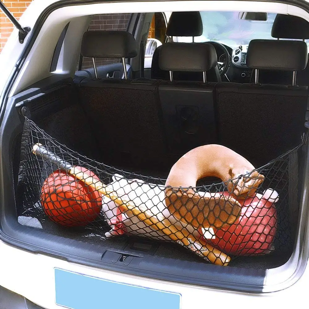 Автомобильный багажник сетка для хранения хэтчбек 90 см-35 см нейлон задний багаж грузовой дополнительный органайзер для хранения для SUV/RV хэтчбек
