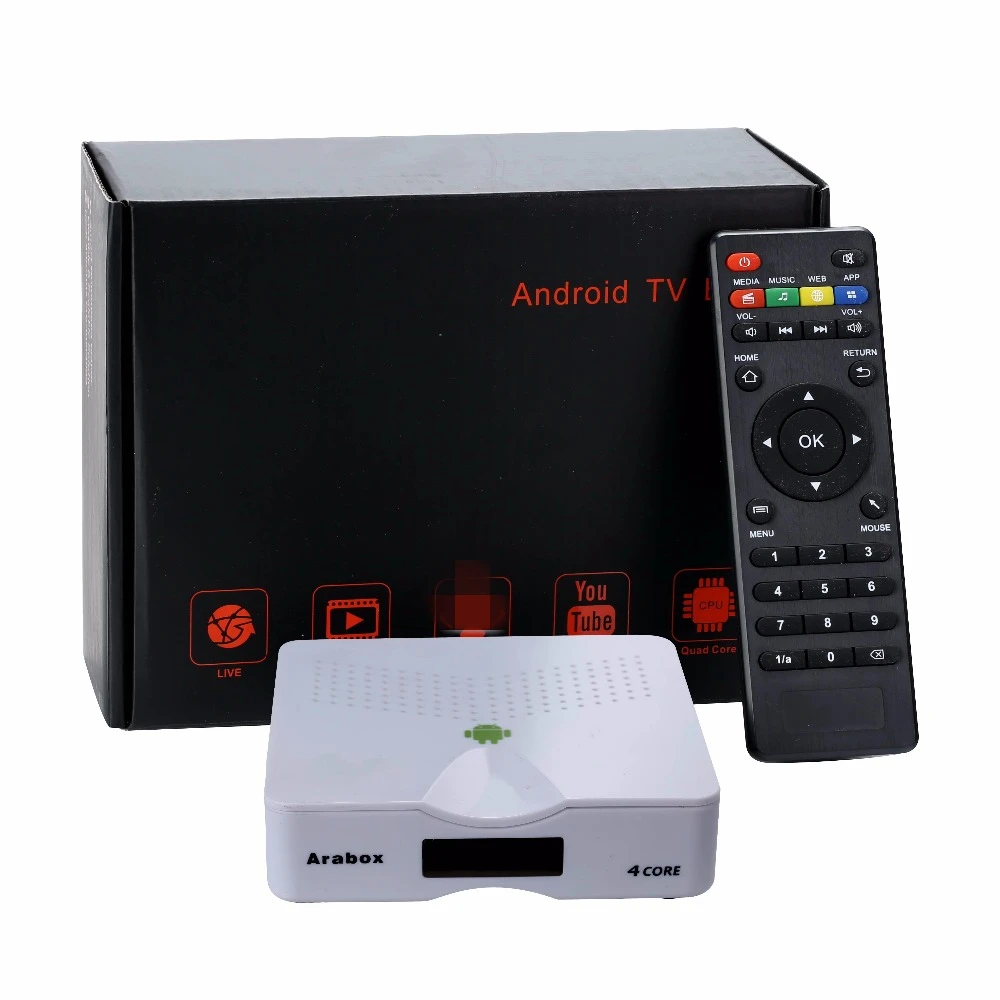 Arabic IPTV Box , Android TV box Arabic live tv ,lifetime free Arabic