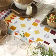 Collalily, хит, скандинавский ковер для гостиной, геометрический, индийский, марокканский, ковер в клетку, полосатый, кухонный коврик, французский прикроватный коврик, современные ковры