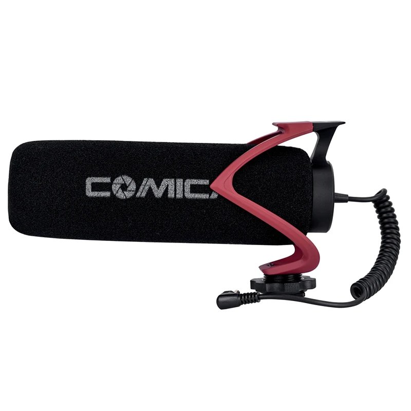 Конденсаторный микрофон Comica для камеры iPhone Samsung Huawei DSLR Nikon Canon | Электроника
