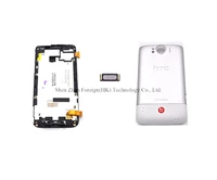Оригинальный экран ЖК-дисплея в сборе с рамкой + задняя крышка корпуса чехол белый для htc Sensation XL X315e G21 - изображение