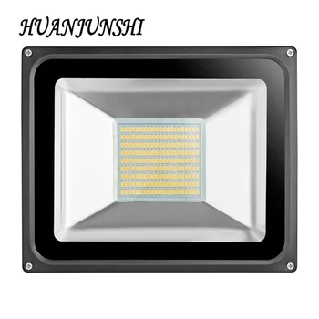 

high quality Ultal Thin 220V 100W Led Flood Light LED Floodlight Spotlight Waterproof Outdoor Wall Lamp Projectors garden light
