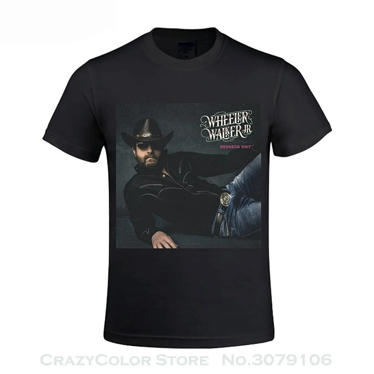 Брендовая одежда лето 2019 Wheeler Walker Jr Redneck дерьмо футболки для мужчин забавные