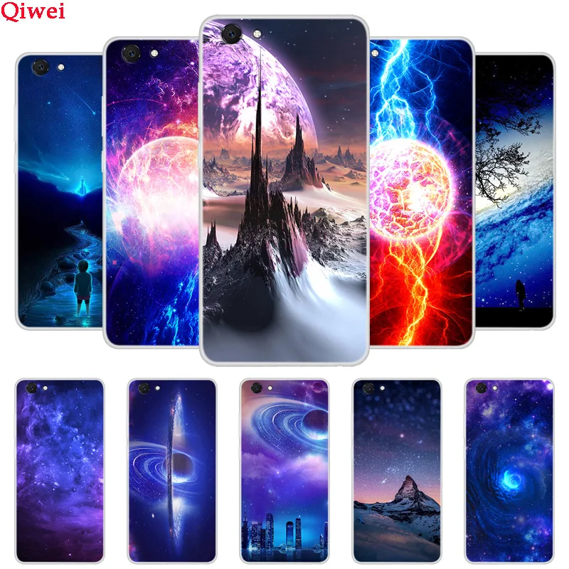 

Star Case Capas For Vivo Y17 Y71 Y95 Y91 Y91C Y81 Case Silicone Soft TPU Cover For Vivo V11 pro V9 V15 X20 X27 X23 Z5X Cases