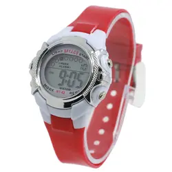Унисекс спортивные цифровые наручные часы будильник Дата светодиодный свет Multifunction детские часы
