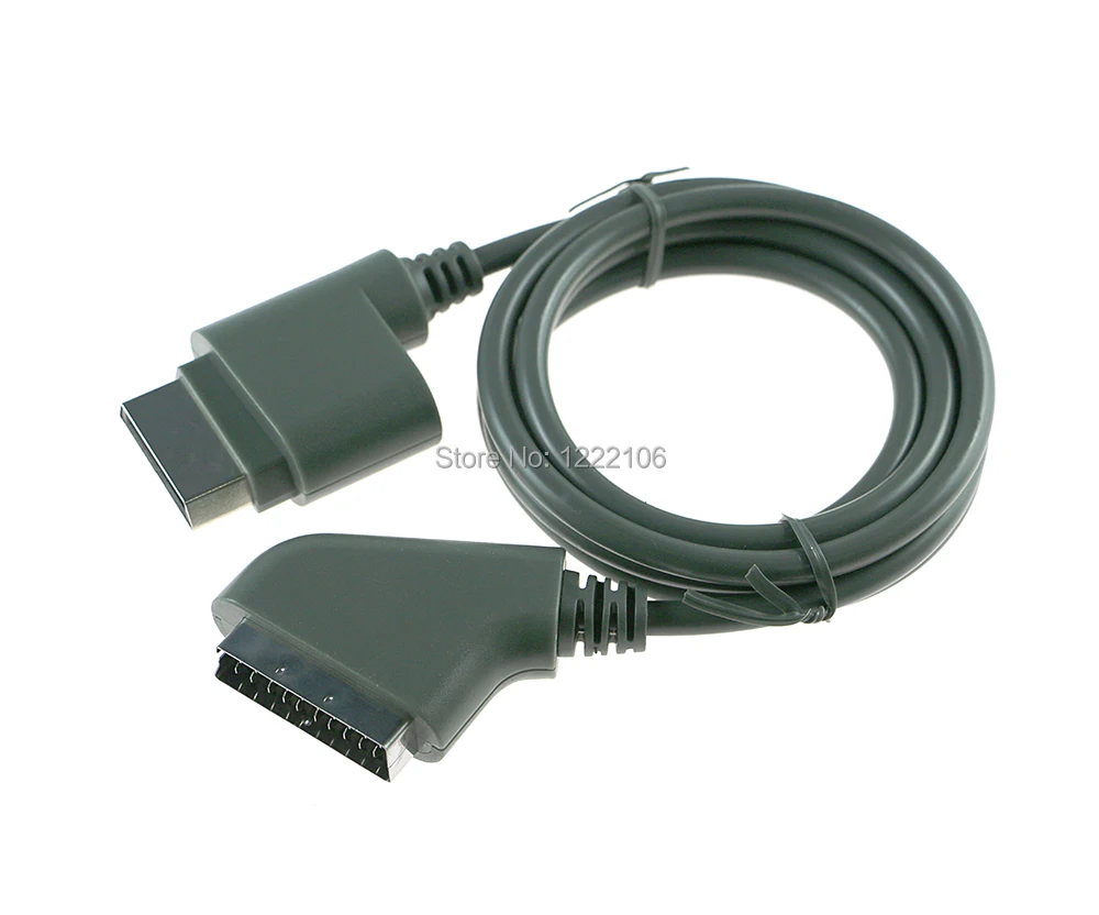 ChengChengDianWan 3 шт./лот 1 8 м 6 футов Scart RGB HD TV Аудио Видео AV кабель для xbox360 xbox 360|cable for|lot