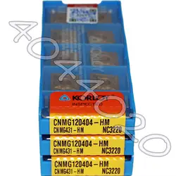 KORLOY CNMG120404-HM NC3220 CNMG431-HM NC3220 10 шт. качественные товары новые оригинальные