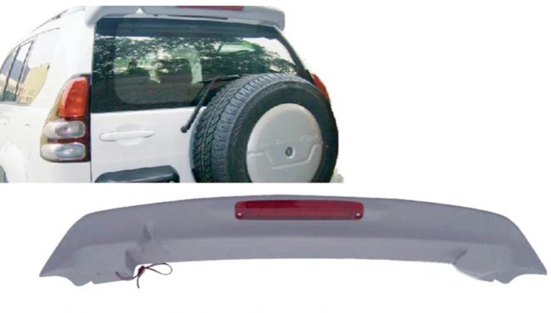 

For Toyota Prado FJ120 2003 2004 2005 2006 2007 2008 2009 Unpaint Rear Trunk Aero Wing Spoiler accessories