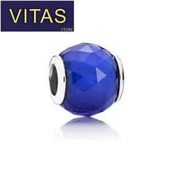 ViTas PAN925 серебряное ожерелье браслет из бисера Гламур Мода Темно-синяя бабочка стеклянные бусины Пара подарков Бесплатная доставка