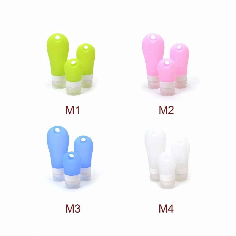 Kinds 3in1 Set Silicone Portable Soap Dispensers Travel Liquid Sub-bottling Tool Kinds 3in1 Set Silicone Portable Soap Dispensers Travel Liquid Sub-bottling Tool