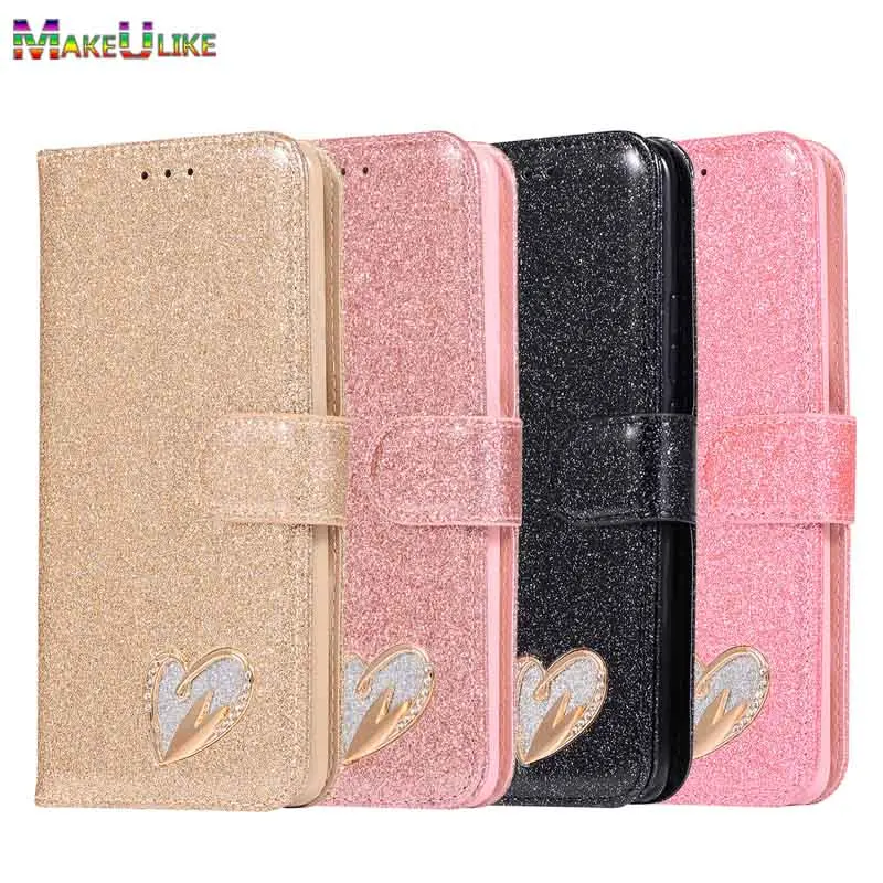 

Glitter Wallet Case For iPhone XS Max Cover iPhone XR Case PU Leather Cute Coque Flip Phone Case For iPhone X XR XS Max Fundas