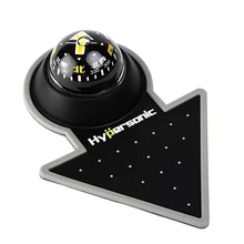 Hypersonic роскошный компас с нескользящим ковриком Противоскользящий коврик Одиночная стрелка компас коврик