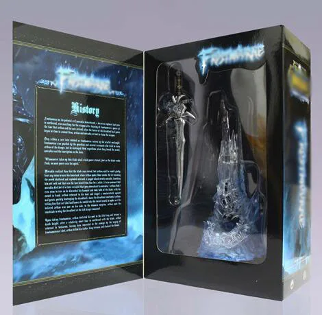 Игра WOW демон королевский меч Frostmourne с светильник Рисунок Модель игрушка