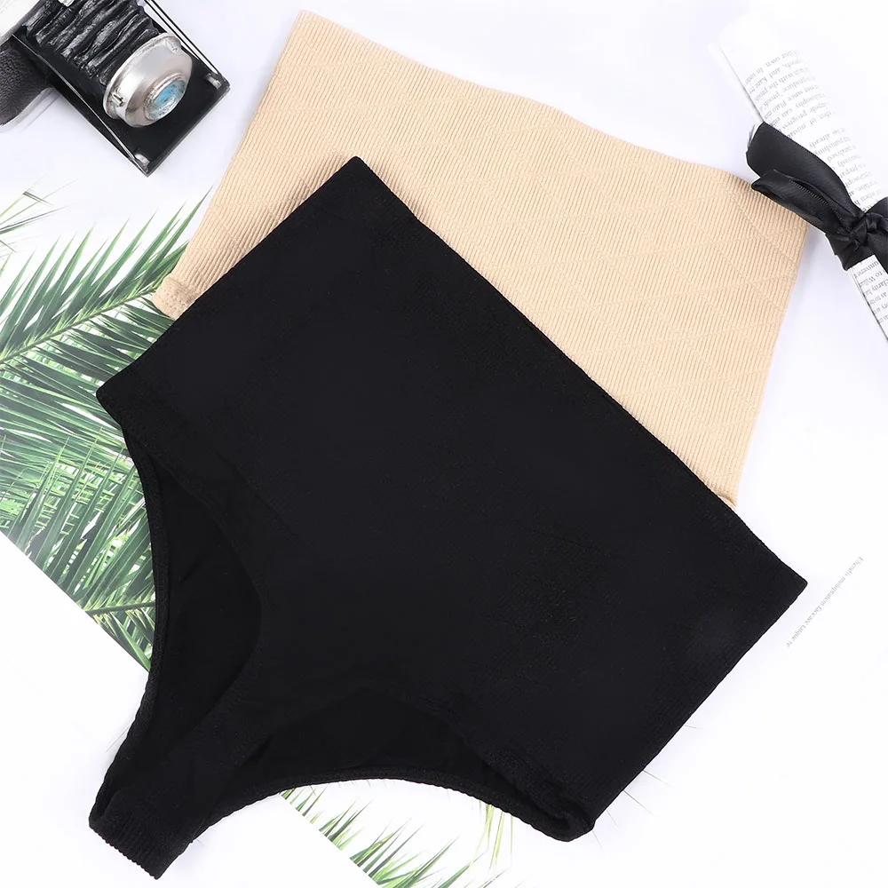 

Sexy Lace Tummy Briefs Women High Waist Slimming Underwear Bodysuit Thong G-string Women Briefs